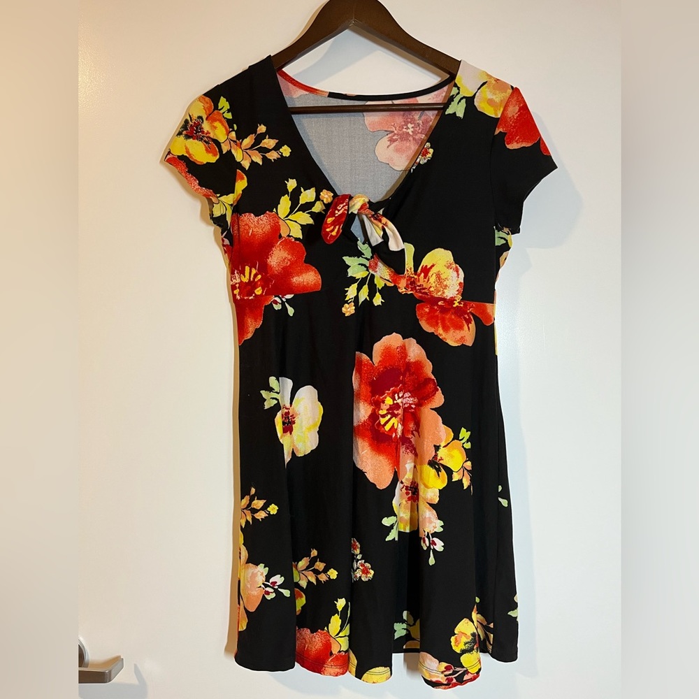 Floral island dress (worn 2 ways!)